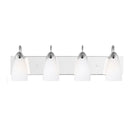 Generation Lighting - 4420204-05 - Four Light Wall / Bath - Seville - Chrome