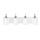 Generation Lighting - 4420204-05 - Four Light Wall / Bath - Seville - Chrome