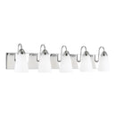 Five Light Wall / Bath<br /><span style="color:#4AB0CE;">Entrega: 4-10 dias en USA</span><br /><span style="color:#4AB0CE;font-size:60%;">PREGUNTE POR ENTREGA EN PANAMA</span><br />Collection: Seville<br />Finish: Chrome