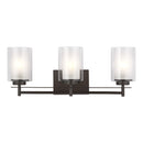 Generation Lighting - 4437303-710 - Three Light Wall / Bath - Elmwood Park - Bronze