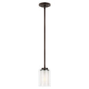 Generation Lighting - 6137301EN3-710 - One Light Mini-Pendant - Elmwood Park - Bronze