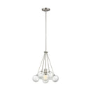One Light Pendant<br /><span style="color:#4AB0CE;">Entrega: 4-10 dias en USA</span><br /><span style="color:#4AB0CE;font-size:60%;">PREGUNTE POR ENTREGA EN PANAMA</span><br />Collection: Bronzeville<br />Finish: Brushed Nickel