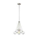One Light Pendant<br /><span style="color:#4AB0CE;">Entrega: 4-10 dias en USA</span><br /><span style="color:#4AB0CE;font-size:60%;">PREGUNTE POR ENTREGA EN PANAMA</span><br />Collection: Bronzeville<br />Finish: Brushed Nickel