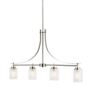 Four Light Island Pendant<br /><span style="color:#4AB0CE;">Entrega: 4-10 dias en USA</span><br /><span style="color:#4AB0CE;font-size:60%;">PREGUNTE POR ENTREGA EN PANAMA</span><br />Collection: Elmwood Park<br />Finish: Brushed Nickel