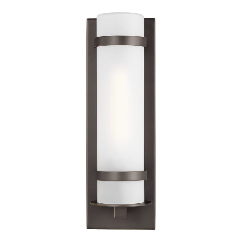 Generation Lighting. - 8518301-71 - One Light Outdoor Wall Lantern - Alban - Antique Bronze