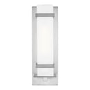 Generation Lighting - 8520701-04 - One Light Outdoor Wall Lantern - Alban - Satin Aluminum