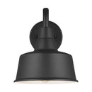 One Light Outdoor Wall Lantern<br /><span style="color:#4AB0CE;">Entrega: 4-10 dias en USA</span><br /><span style="color:#4AB0CE;font-size:60%;">PREGUNTE POR ENTREGA EN PANAMA</span><br />Collection: Barn Light<br />Finish: Black