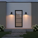 Visual Comfort Studio - 8537401-12 - One Light Outdoor Wall Lantern - Barn Light - Black