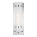 Generation Lighting - 8718301EN3-04 - One Light Outdoor Wall Lantern - Alban - Satin Aluminum