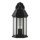 Generation Lighting - 8738703-12 - Three Light Outdoor Wall Lantern - Sevier - Black