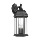 Three Light Outdoor Wall Lantern<br /><span style="color:#4AB0CE;">Entrega: 4-10 dias en USA</span><br /><span style="color:#4AB0CE;font-size:60%;">PREGUNTE POR ENTREGA EN PANAMA</span><br />Collection: Sevier<br />Finish: Black