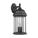 Generation Lighting - 8738703EN-12 - Three Light Outdoor Wall Lantern - Sevier - Black