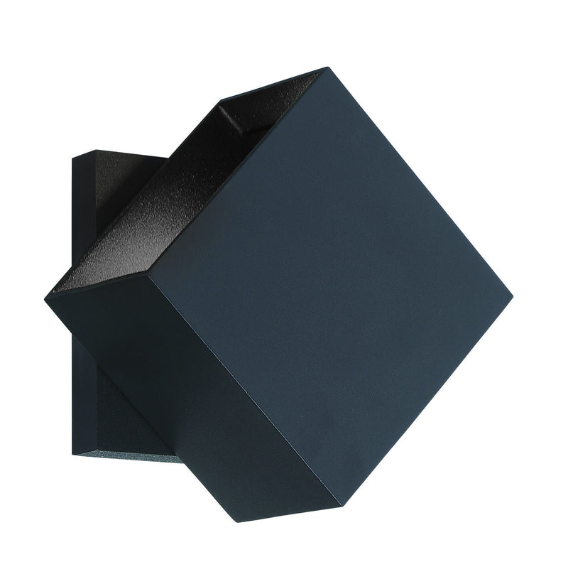 George Kovacs - P1245-066-L - LED Outdoor Wall Sconce - Revolve - Sand Coal Black