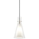 George Kovacs - P23-084 - One Light Pendant - Taper - Brushed Nickel