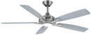 Minka Aire - F1000-BN/SL - 52"Ceiling Fan - Dyno - Brushed Nickel With Silver Blades