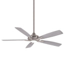Minka Aire - F1000-BN/SL - 52"Ceiling Fan - Dyno - Brushed Nickel With Silver Blades