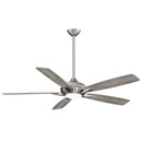 60"Ceiling Fan<br /><span style="color:#4AB0CE;">Entrega: 4-10 dias en USA</span><br /><span style="color:#4AB0CE;font-size:60%;">PREGUNTE POR ENTREGA EN PANAMA</span><br />Collection: Dyno XL<br />Finish: Burnished Nickel