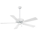 Minka Aire - F556-WHF - 52"Ceiling Fan - Contractor Plus - Flat White