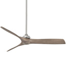 Minka Aire - F853-BN/AMP - 60"Ceiling Fan - Aviation - Brushed Nickel/Ash Maple