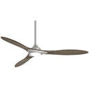 Minka Aire - F868L-BN - 60"Ceiling Fan - Sleek - Brushed Nickel