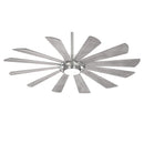 65" Ceiling Fan<br /><span style="color:#4AB0CE;">Entrega: 4-10 dias en USA</span><br /><span style="color:#4AB0CE;font-size:60%;">PREGUNTE POR ENTREGA EN PANAMA</span><br />Collection: Windmolen<br />Finish: Brushed Steel