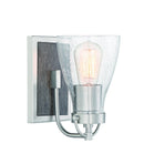 Minka-Lavery - 3341-098 - One Light Bath - Garrison - Brush Nickel w/Shale Wood