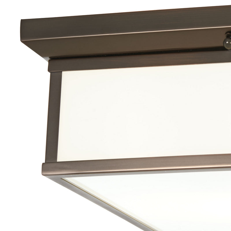 LED Flush Mount<br /><span style="color:#4AB0CE;">Entrega: 4-10 dias en USA</span><br /><span style="color:#4AB0CE;font-size:60%;">PREGUNTE POR ENTREGA EN PANAMA</span><br />Finish: Harvard Court Bronze (Plated)