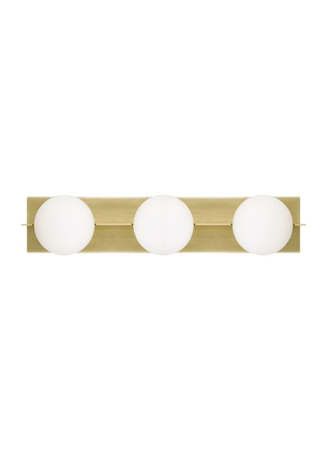 Visual Comfort Modern - 700BCOBL3R-LED930 - LED Bath - Orbel - Aged Brass