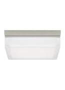 Visual Comfort Modern - 700BXLS-LED3 - LED Flush Mount - Boxie - Satin Nickel