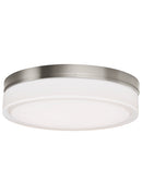 Visual Comfort Modern - 700CQLS-LED3 - LED Flush Mount - Cirque - Satin Nickel
