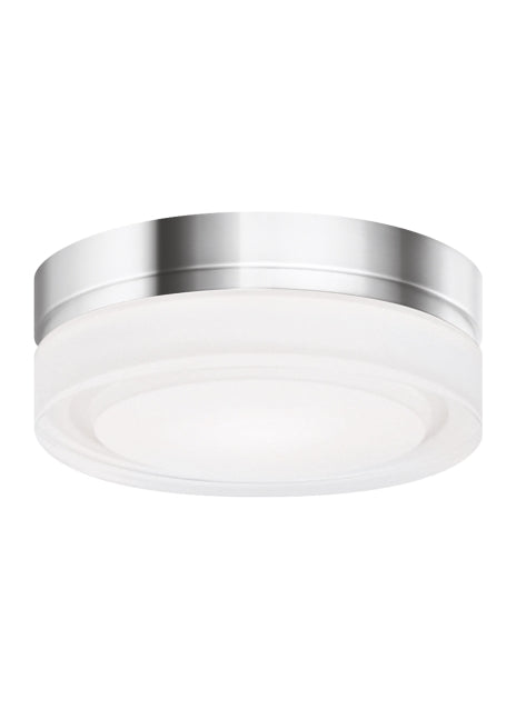 Visual Comfort Modern - 700CQSC-LED - LED Flush Mount - Cirque - Chrome