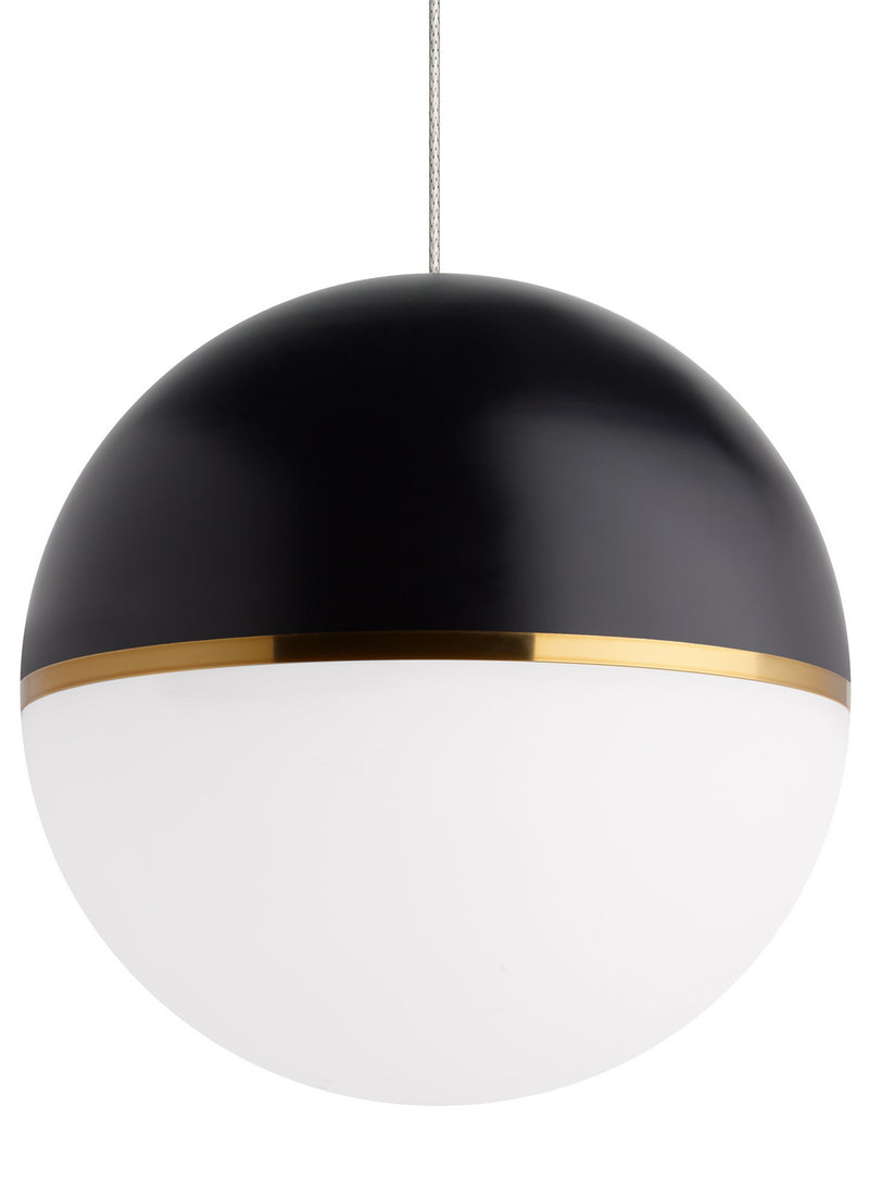 Visual Comfort Modern - 700TDAKV13BR-LED927 - LED Pendant - Akova - Matte Black