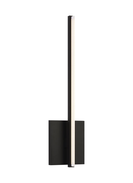 Visual Comfort Modern - 700WSKNWB-LED930-277 - LED Wall Sconce - Kenway - Matte Black