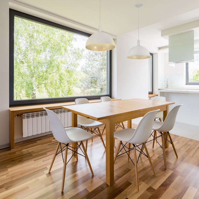 Kuzco Lighting - 492324-WH/GD - One Light Pendant - Archibald - White With Gold Detail