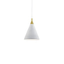 Kuzco Lighting - 492710-WH/GD - One Light Pendant - Dorothy - White With Gold Detail