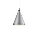 Kuzco Lighting - 492716-BN/BK - One Light Pendant - Dorothy - Brushed Nickel With Black Detail
