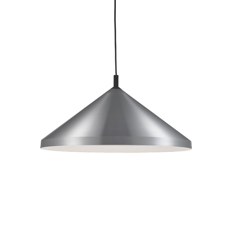 One Light Pendant<br /><span style="color:#4AB0CE;">Entrega: 4-10 dias en USA</span><br /><span style="color:#4AB0CE;font-size:60%;">PREGUNTE POR ENTREGA EN PANAMA</span><br />Collection: Dorothy<br />Finish: Brushed Nickel With Black Detail