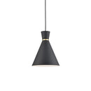 Kuzco Lighting - 493210-BK/GD - One Light Pendant - Vanderbilt - Black With Gold Detail