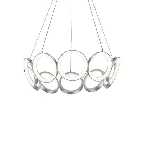 LED Chandelier<br /><span style="color:#4AB0CE;">Entrega: 4-10 dias en USA</span><br /><span style="color:#4AB0CE;font-size:60%;">PREGUNTE POR ENTREGA EN PANAMA</span><br />Collection: Oros<br />Finish: Antique Silver