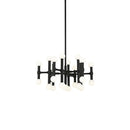 Kuzco Lighting - CH96121-BL - LED Chandelier - Rivoli - Black Plating