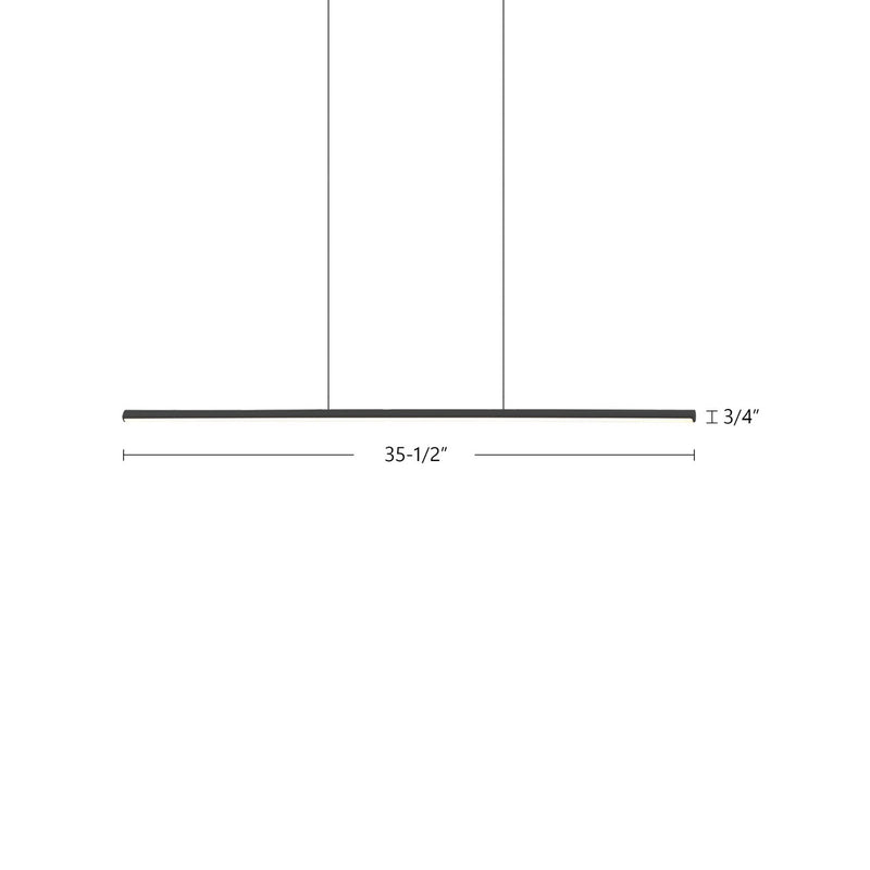LED Pendant<br /><span style="color:#4AB0CE;">Entrega: 4-10 dias en USA</span><br /><span style="color:#4AB0CE;font-size:60%;">PREGUNTE POR ENTREGA EN PANAMA</span><br />Collection: Chute<br />Finish: Black