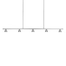 Kuzco Lighting - LP19947-BN - LED Pendant - Dune - Brushed Nickel