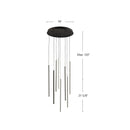 Kuzco Lighting - MP14919-BK - LED Pendant - Chute - Black