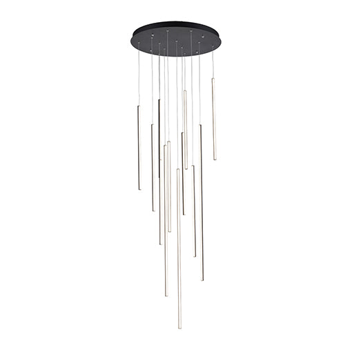 LED Pendant<br /><span style="color:#4AB0CE;">Entrega: 4-10 dias en USA</span><br /><span style="color:#4AB0CE;font-size:60%;">PREGUNTE POR ENTREGA EN PANAMA</span><br />Collection: Chute<br />Finish: Black