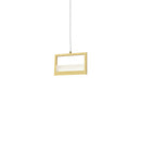 Kuzco Lighting - PD31408-BB - LED Pendant - Ratio - Brushed Brass