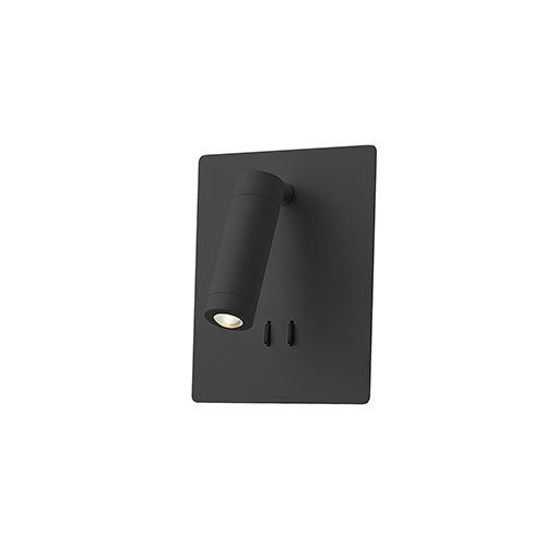 LED Wall Sconce<br /><span style="color:#4AB0CE;">Entrega: 4-10 dias en USA</span><br /><span style="color:#4AB0CE;font-size:60%;">PREGUNTE POR ENTREGA EN PANAMA</span><br />Collection: Dorchester<br />Finish: Black