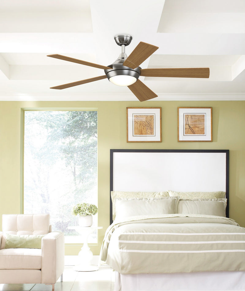 52"Ceiling Fan<br /><span style="color:#4AB0CE;">Entrega: 4-10 dias en USA</span><br /><span style="color:#4AB0CE;font-size:60%;">PREGUNTE POR ENTREGA EN PANAMA</span><br />Collection: Celano V2<br />Finish: Brushed Nickel