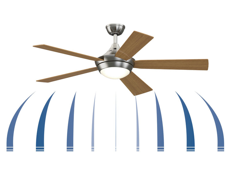 Fanimation - FP8062BBN - 52"Ceiling Fan - Celano V2 - Brushed Nickel