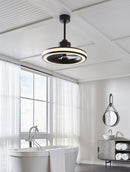 16"Ceiling Fan<br /><span style="color:#4AB0CE;">Entrega: 4-10 dias en USA</span><br /><span style="color:#4AB0CE;font-size:60%;">PREGUNTE POR ENTREGA EN PANAMA</span><br />Collection: Gleam<br />Finish: Black