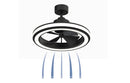 16"Ceiling Fan<br /><span style="color:#4AB0CE;">Entrega: 4-10 dias en USA</span><br /><span style="color:#4AB0CE;font-size:60%;">PREGUNTE POR ENTREGA EN PANAMA</span><br />Collection: Gleam<br />Finish: Black
